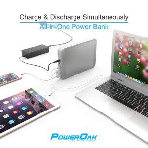 PowerOak - Power bank MacBook PowerOak K3 133 Wh / 36.000 mAh - Power bank - K3