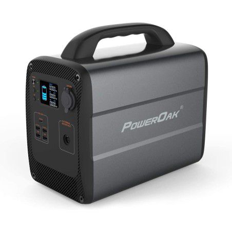 PowerOak - Generatore solare PowerOak PS7 AC100 1.000Wh AC/DC - Power bank - PS7